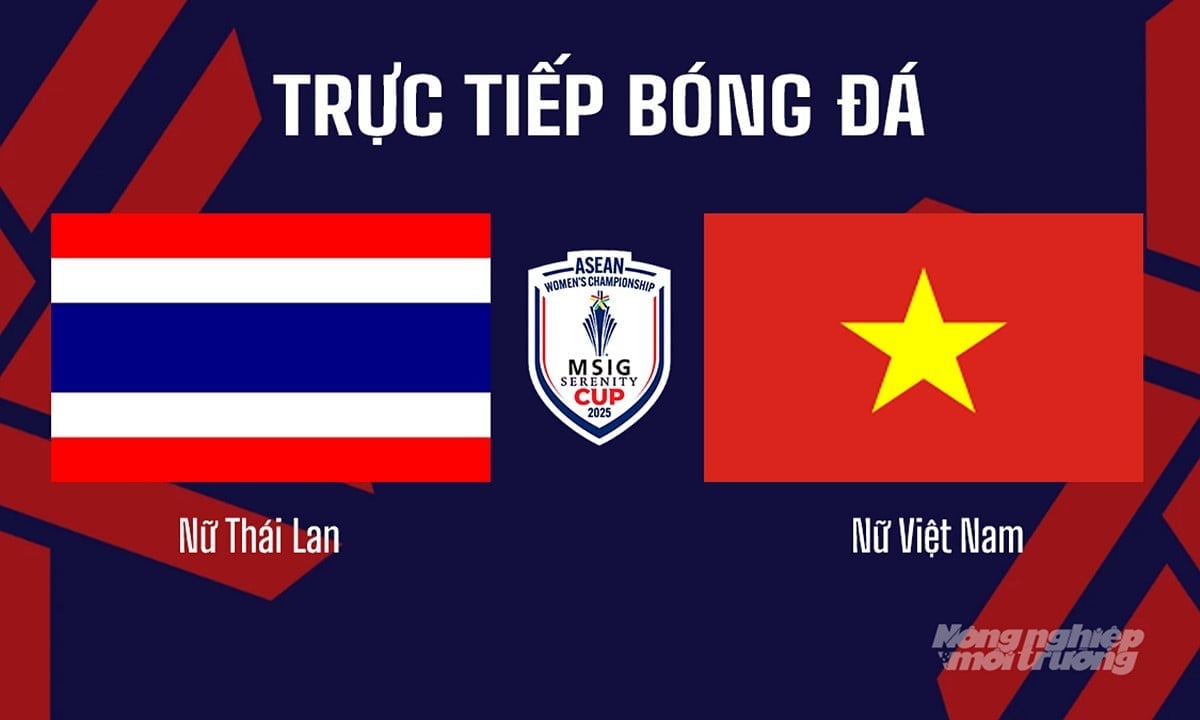Trực tiếp bóng đá Nữ Đông Nam Á giữa Nữ Việt Nam vs Nữ Thái Lan hôm nay 19/8/2025
