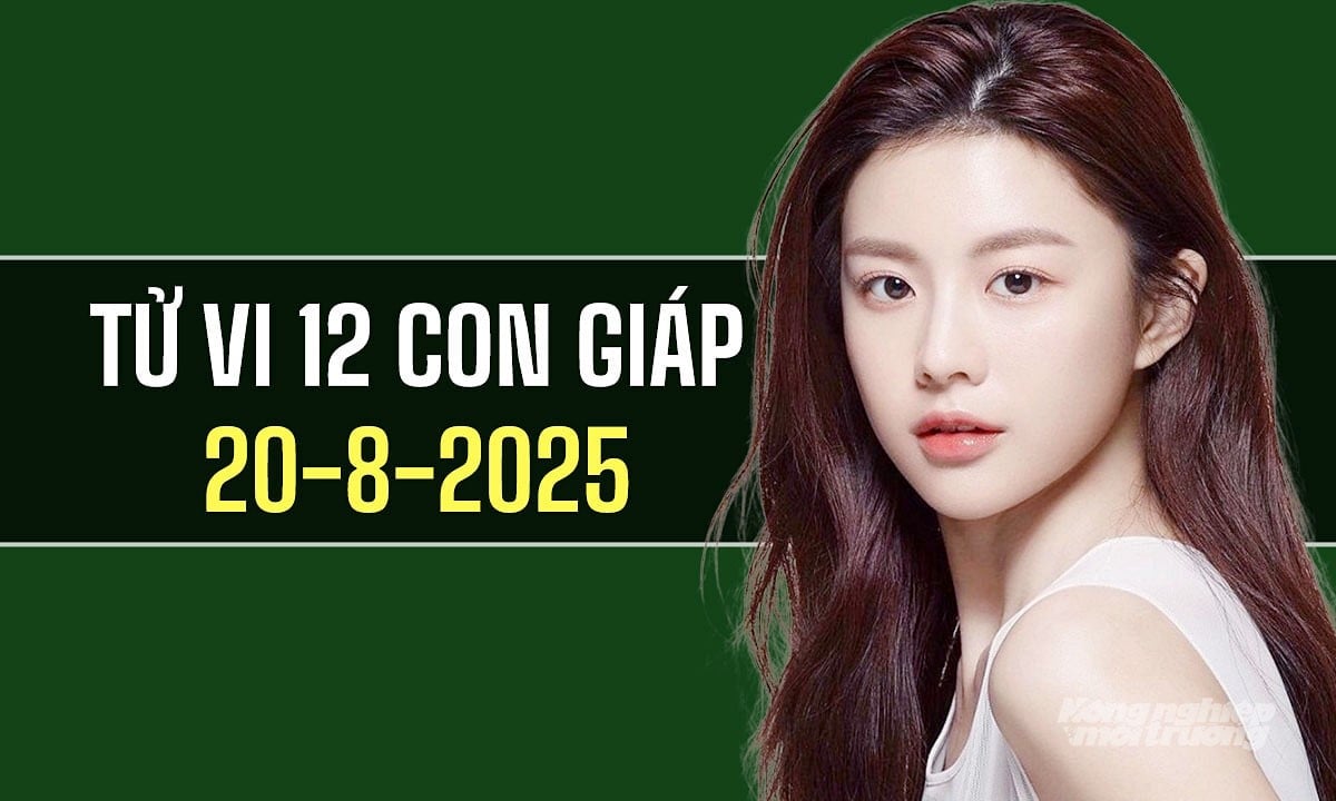 Xem tử vi hàng ngày 12 con giáp hôm nay 20/8/2025 Xem tử vi hàng ngày 12 con giáp hôm nay 20/8/2025
