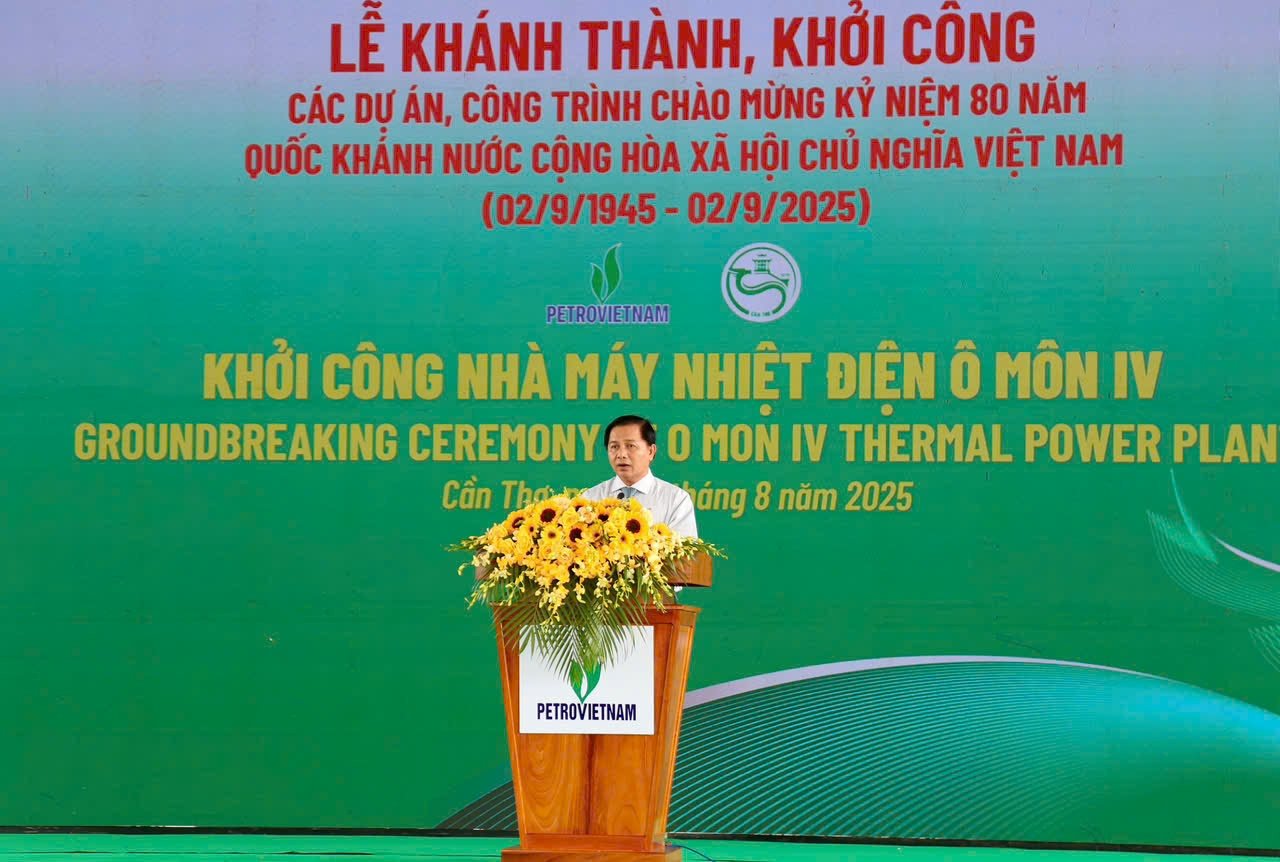 Phó Bí thư Thành ủy, Chủ tịch UBND TP Cần Thơ Trần Văn Lâu khẳng định, Dự án Nhà máy Nhiệt điện Ô Môn IV có vai trò quan trọng trong phát triển kinh tế - xã hội của TP. Cần Thơ nói riêng và khu vực ĐBSCL nói chung. Ảnh: LH. Phó Bí thư Thành ủy, Chủ tịch UBND TP Cần Thơ Trần Văn Lâu khẳng định, Dự án Nhà máy Nhiệt điện Ô Môn IV có vai trò quan trọng trong phát triển kinh tế - xã hội của TP. Cần Thơ nói riêng và khu vực ĐBSCL nói chung. Ảnh: LH.