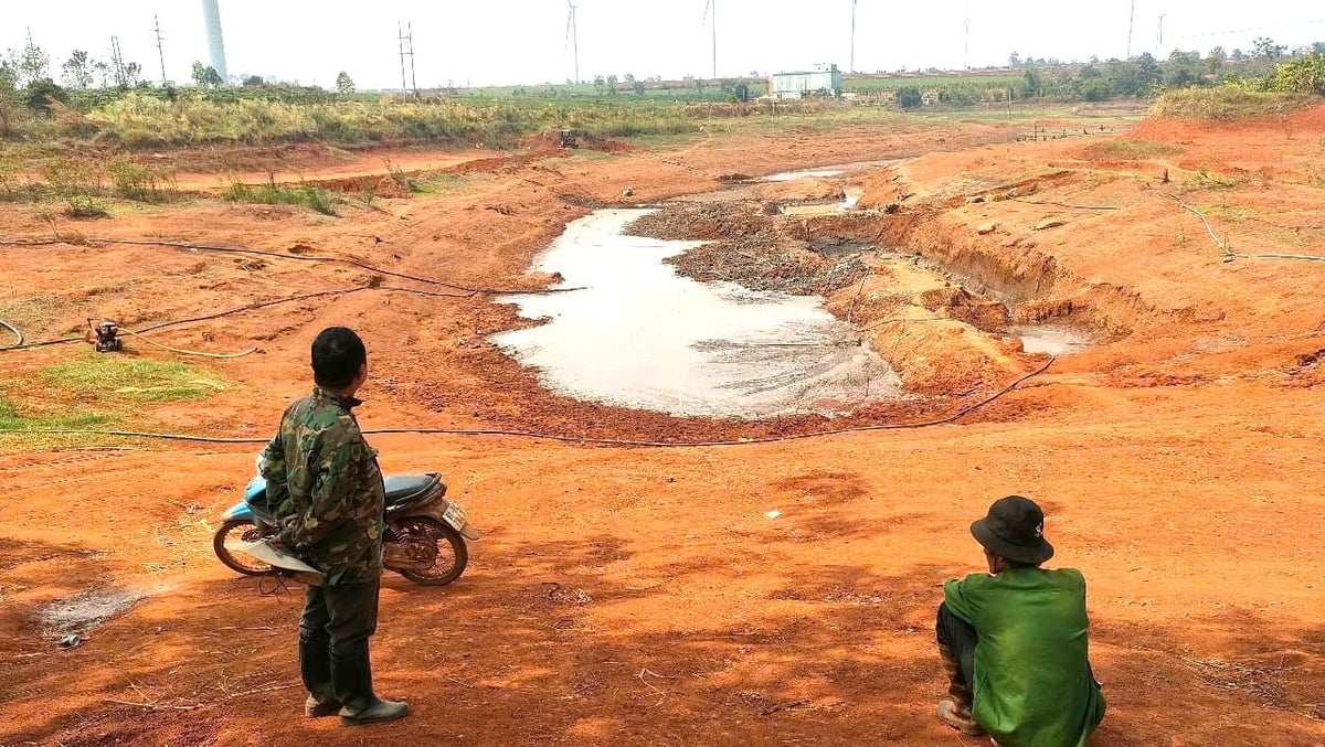 Khi hồ Ia Thuh được xây dựng, nông dân Tây Gia Lai sẽ thoát cảnh 'đói nước' trong sản xuất nông nghiệp. Ảnh: V.Đ.T.