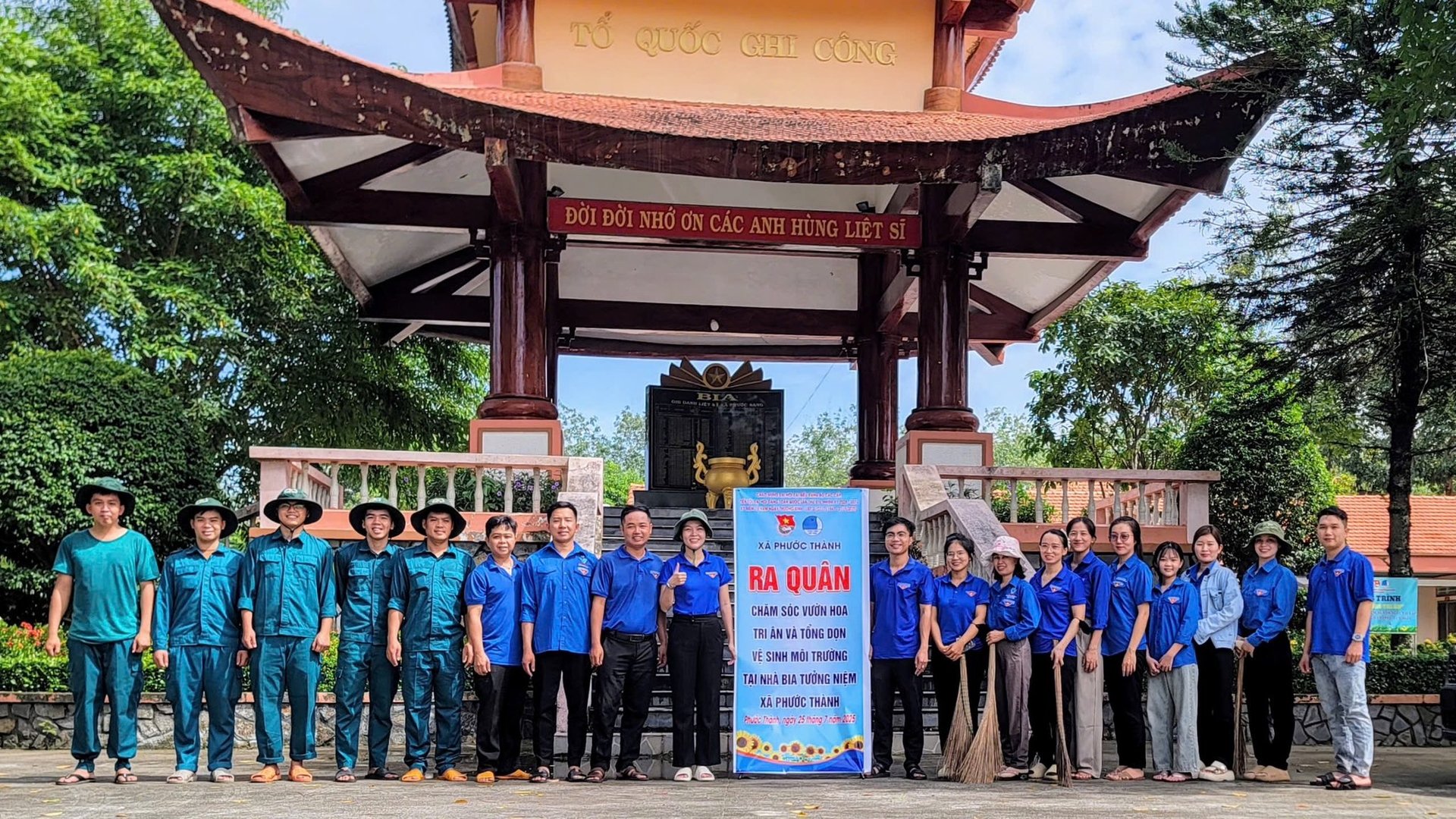 Đoàn viên thanh niên Phước Thành đề xuất nhiều ý tưởng xây dựng phong trào xanh, sạch, đẹp. Ảnh: Trần Phi. Đoàn viên thanh niên Phước Thành đề xuất nhiều ý tưởng xây dựng phong trào xanh, sạch, đẹp. Ảnh: Trần Phi.
