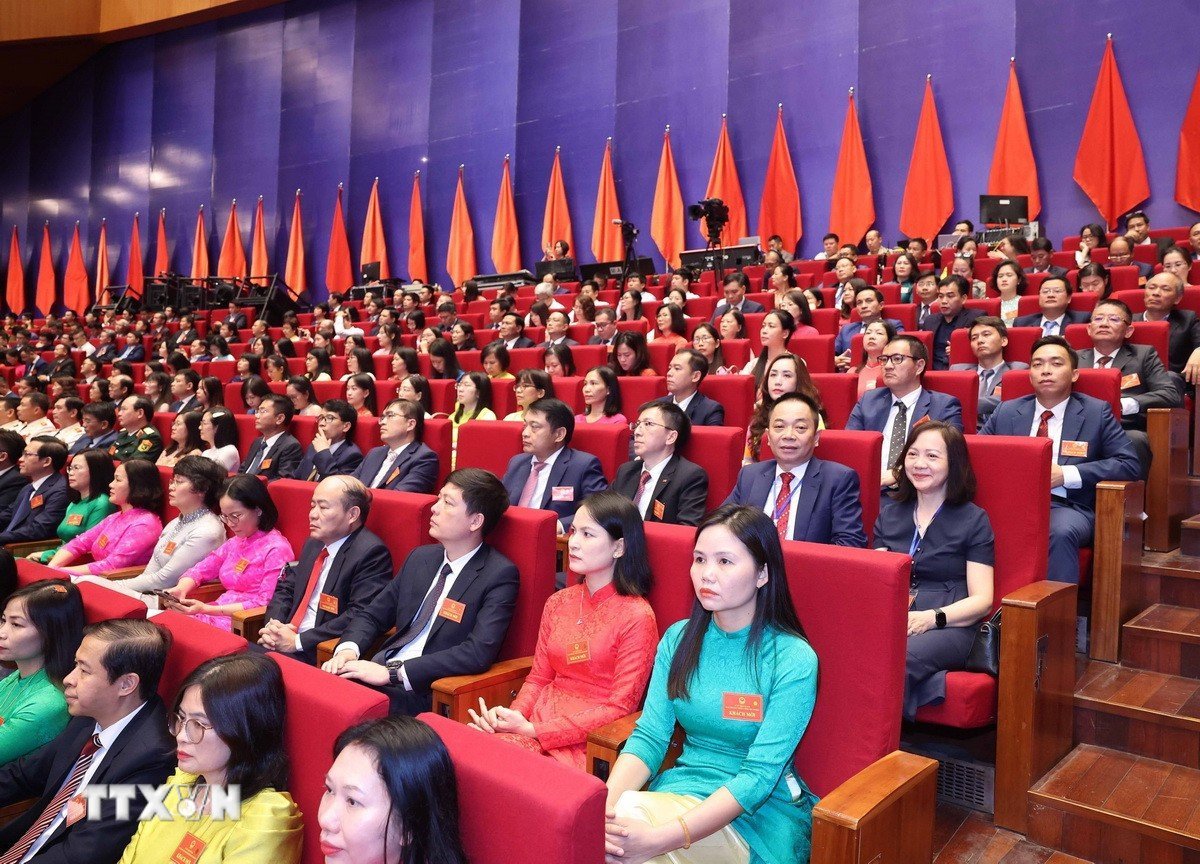 Các đại biểu dự Lễ kỷ niệm 80 năm thành lập Chính phủ. Ảnh: TTXVN.