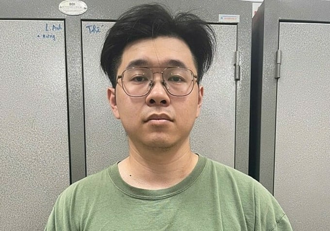 Đối tượng Đặng Chí Thành. Ảnh: Công an TP Hà Nội.