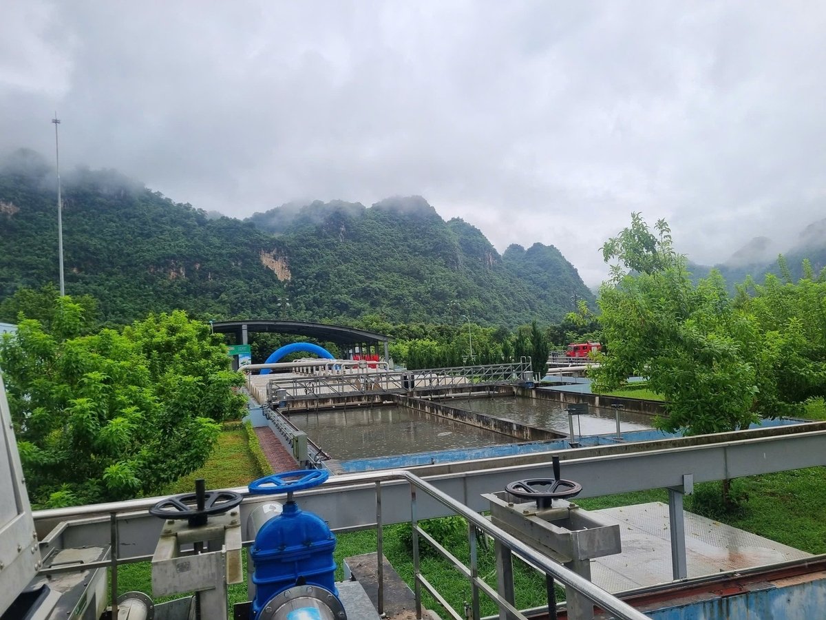 7 trạm bơm thu gom nước thải công suất từ 67 m³/giờ đến gần 781 m³/giờ. Ảnh: Đức Bình.