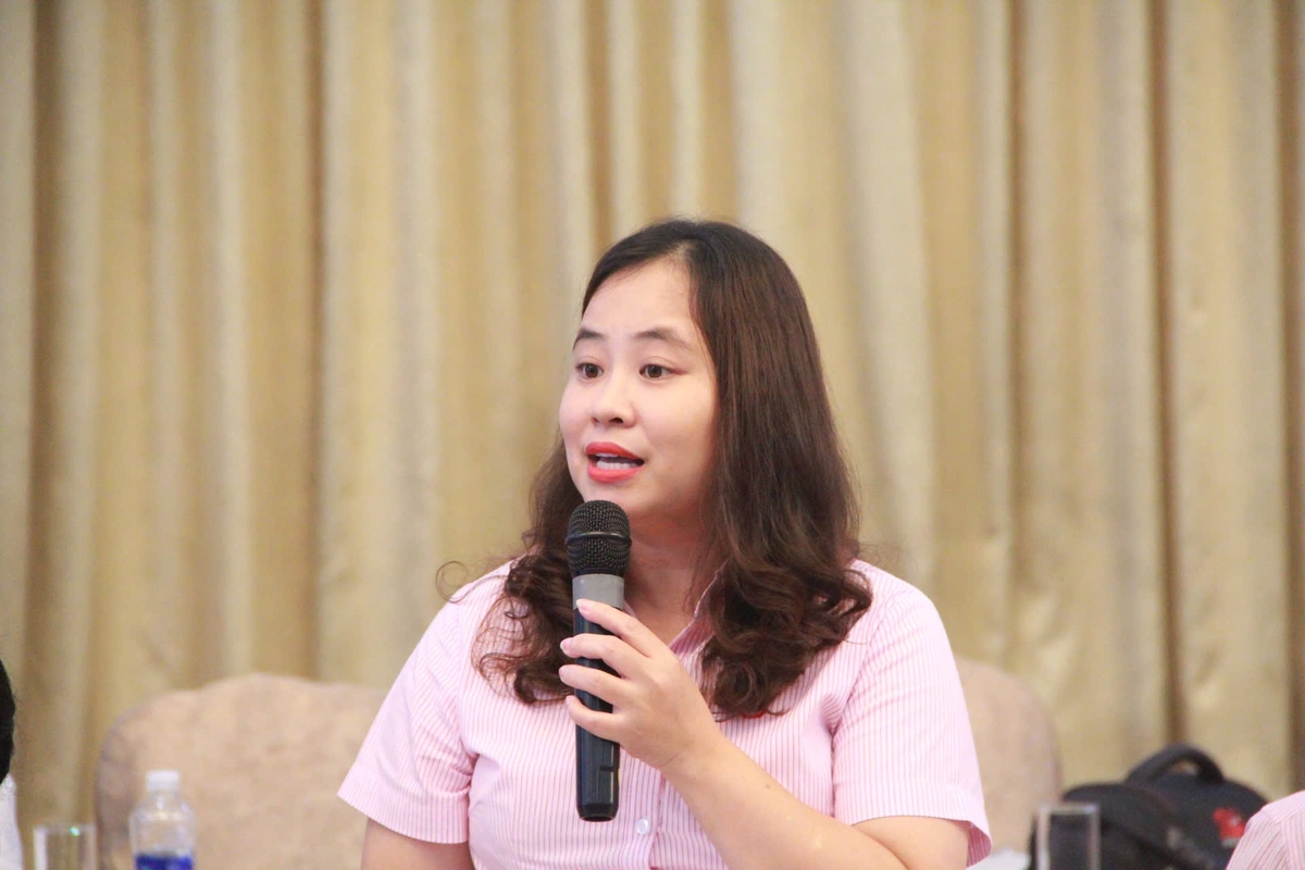 Bà Nguyễn Thị Mai Phương – Trưởng phòng Kế hoạch, Nghiệp vụ tín dụng (Chi nhánh Ngân hành Chính sách xã hội thành phố Hà Nội). Ảnh: Hoàng Phong. Bà Nguyễn Thị Mai Phương – Trưởng phòng Kế hoạch, Nghiệp vụ tín dụng (Chi nhánh Ngân hành Chính sách xã hội thành phố Hà Nội). Ảnh: Hoàng Phong.
