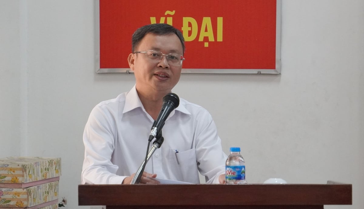 Ông Nguyễn Xuân Hoàng, Phó Giám đốc Sở Nông nghiệp và Môi trường TP.HCM. Ảnh: Lê Bình.