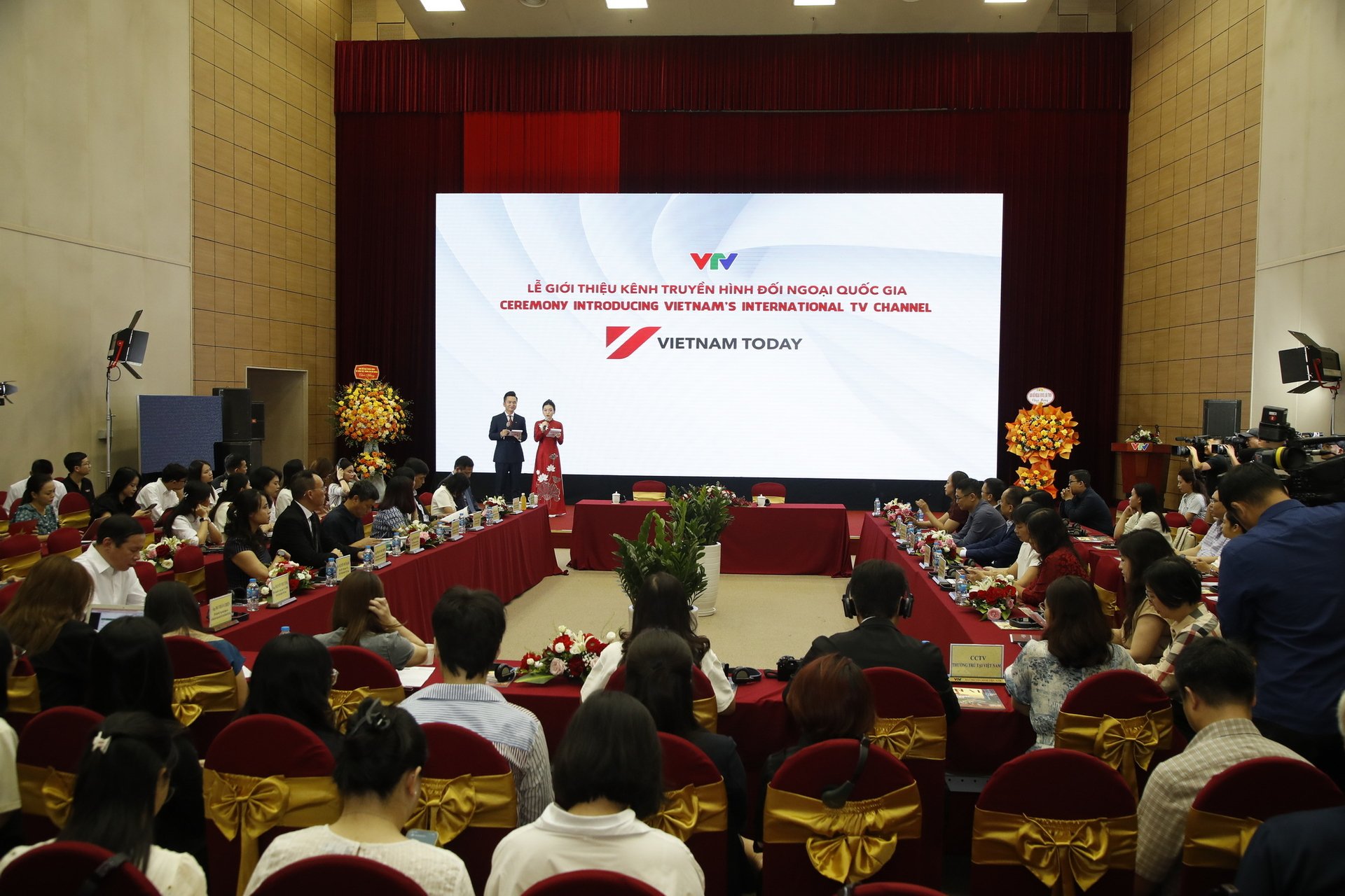 Quang cảnh buổi lễ giới thiệu kênh truyền hình Vietnam Today. Ảnh: BTC. Quang cảnh buổi lễ giới thiệu kênh truyền hình Vietnam Today. Ảnh: BTC.