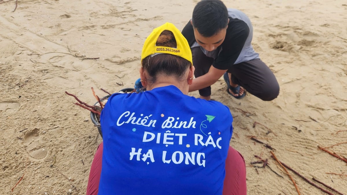 Nhóm 'Chiến binh diệt rác' được thành lập từ đầu năm 2024, đến nay có 28 thành viên. Ảnh: Nguyễn Thành.