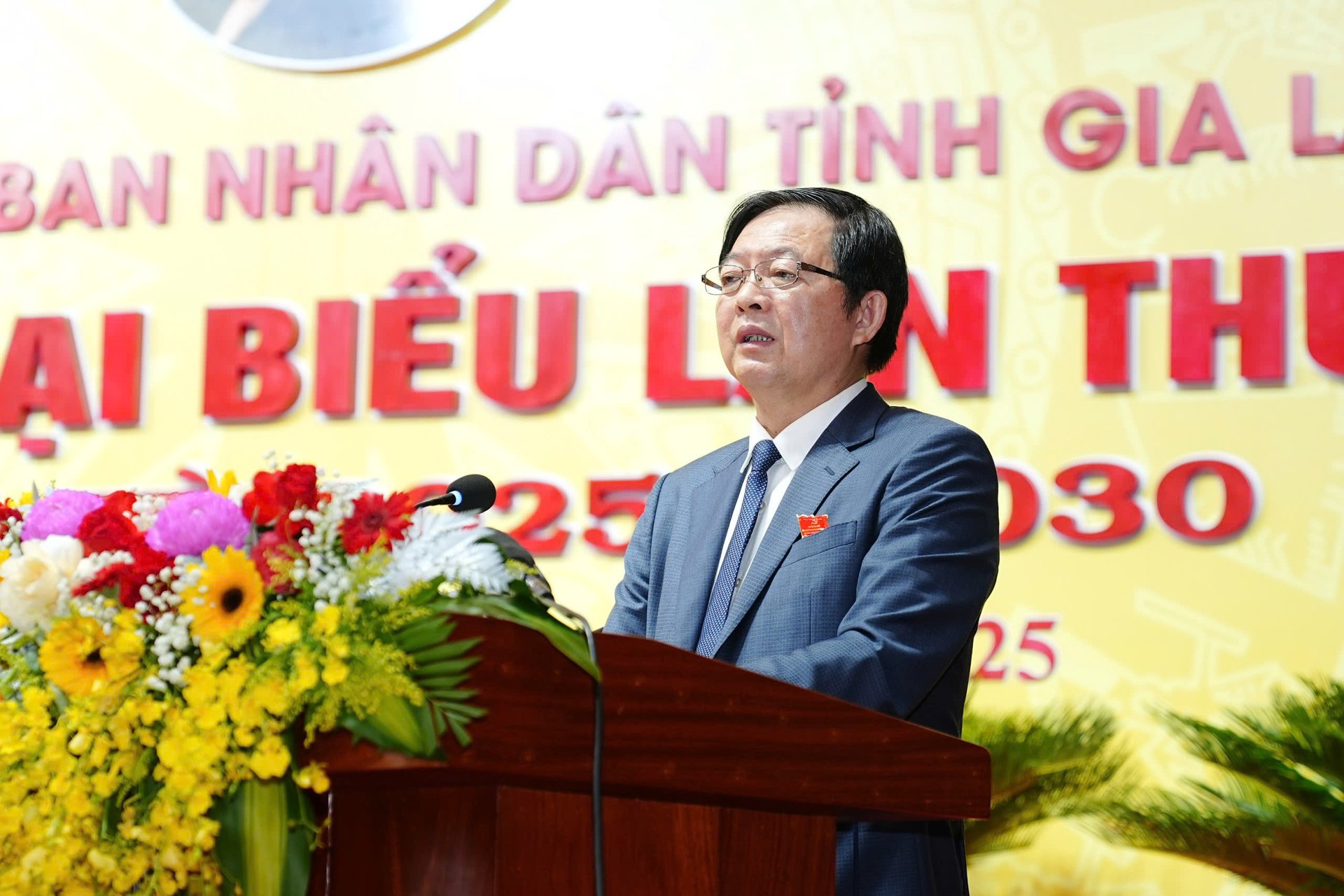 Ông Hồ Quốc Dũng, Bí thư Tỉnh ủy Gia Lai chỉ đạo tại Đại hội. Ảnh: V.Đ.T. Ông Hồ Quốc Dũng, Bí thư Tỉnh ủy Gia Lai chỉ đạo tại Đại hội. Ảnh: V.Đ.T.
