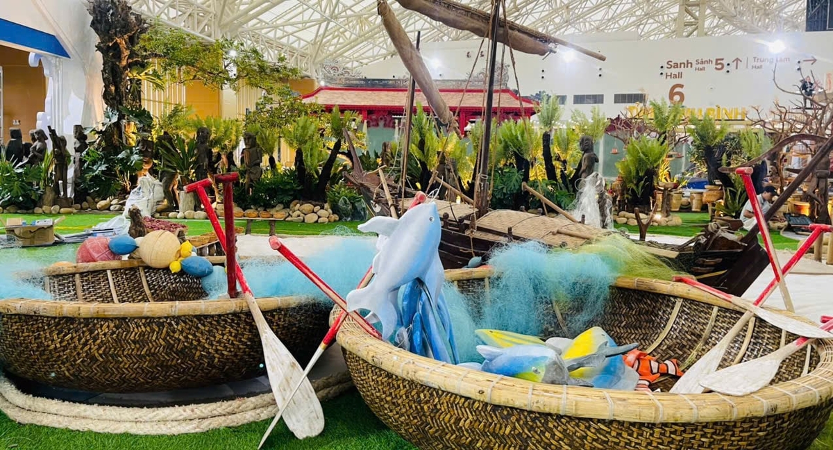 Những tiềm năng của tỉnh Quảng Ngãi sẽ được giới thiệu đến khách tham quan tại triển lãm. Ảnh: L.K. Những tiềm năng của tỉnh Quảng Ngãi sẽ được giới thiệu đến khách tham quan tại triển lãm. Ảnh: L.K.