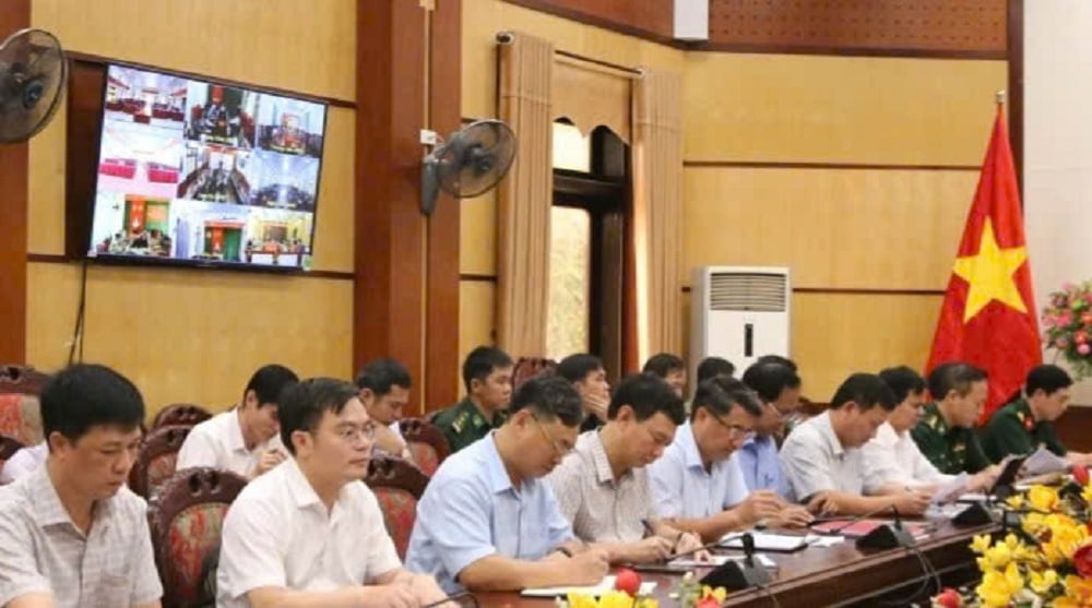 Hội nghị trực tuyến triển khai các nhiệm vụ tập trung ứng phó bão số 5 (Kajiki). Ảnh: Lê Hòa. Hội nghị trực tuyến triển khai các nhiệm vụ tập trung ứng phó bão số 5 (Kajiki). Ảnh: Lê Hòa.