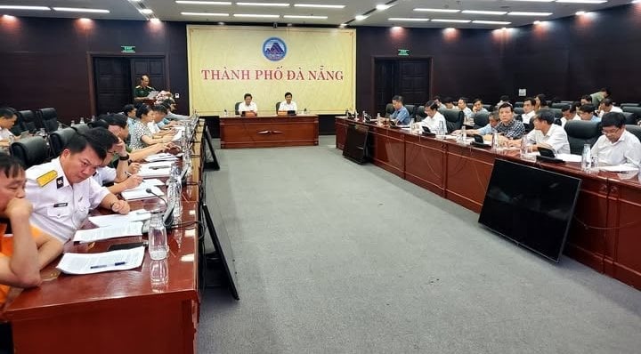 Đà Nẵng họp khẩn ứng phó với bão số 5. Ảnh: PCTTĐN. Đà Nẵng họp khẩn ứng phó với bão số 5. Ảnh: PCTTĐN.