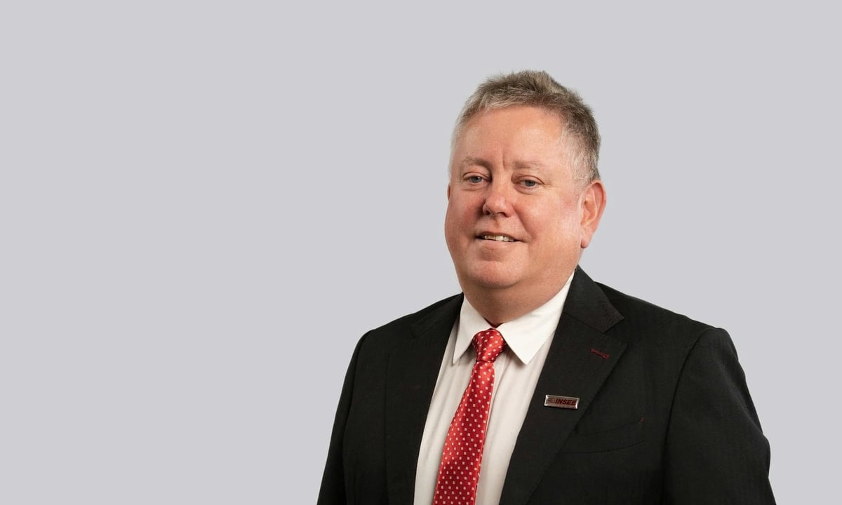 Ông Eamon Ginley - Tổng giám đốc INSEE Việt Nam. Ảnh: Khánh Loan. Ông Eamon Ginley - Tổng giám đốc INSEE Việt Nam. Ảnh: Khánh Loan.