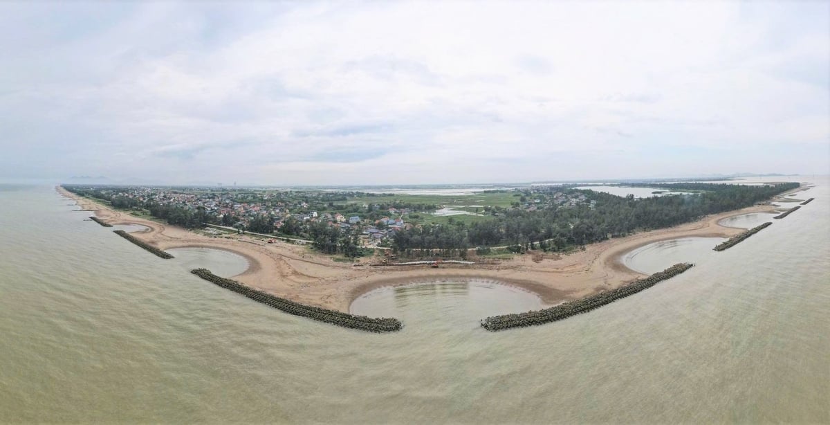 Nhiều năm nay, do ảnh hưởng các đợt thiên tai, triều cường mạnh, một số vị trí xung yếu dọc bờ biển thôn Tân Ninh Châu và Hội Long, xã Đan Hải, tỉnh Hà Tĩnh bị sạt lở nghiêm trọng. Trong đó, một số vị trí sạt lở đã tiến gần vào chân đê Hội Thống cuốn trôi đất cát, làm đổ nhiều diện tích phi lao phòng hộ. Nhiều năm nay, do ảnh hưởng các đợt thiên tai, triều cường mạnh, một số vị trí xung yếu dọc bờ biển thôn Tân Ninh Châu và Hội Long, xã Đan Hải, tỉnh Hà Tĩnh bị sạt lở nghiêm trọng. Trong đó, một số vị trí sạt lở đã tiến gần vào chân đê Hội Thống cuốn trôi đất cát, làm đổ nhiều diện tích phi lao phòng hộ.