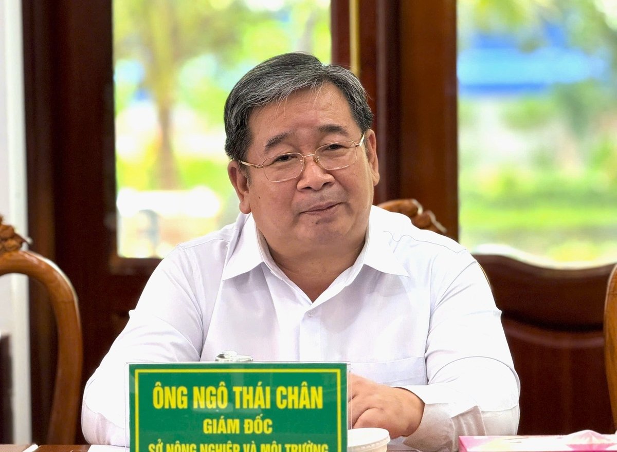 Ông Ngô Thái Chân, Giám đốc Sở Nông nghiệp và Môi trường TP. Cần Thơ nếu 8 vấn đề hợp tác, trong đó kêu gọi Hàn Quốc quan tâm, đầu tư Dự án Nhà máy đốt rác phát điện. Ảnh: Kim Anh.