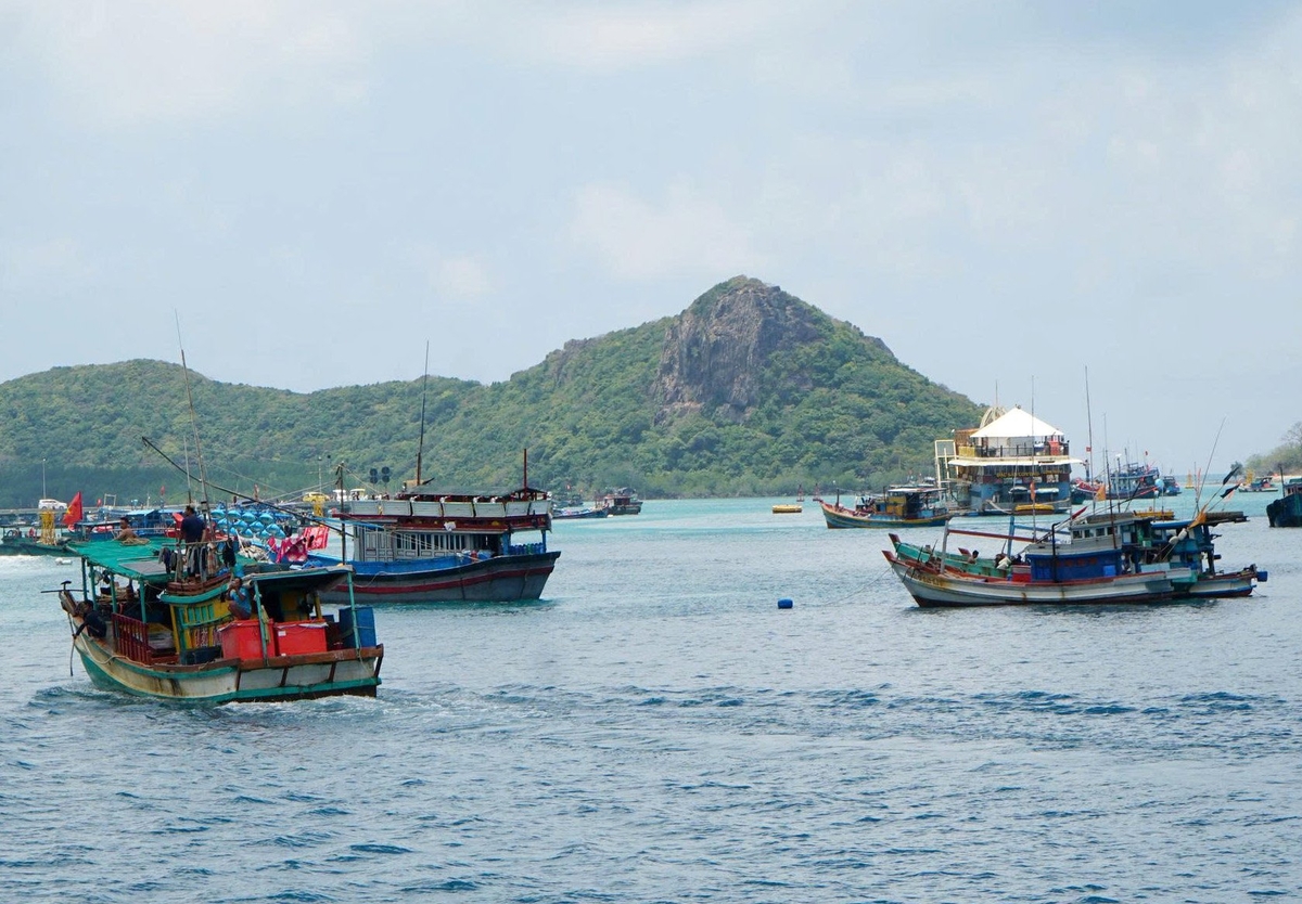 Tàu cá hoạt động trên vùng biển Bà Rịa - Vũng Tàu. Ảnh: Lê Bình. Tàu cá hoạt động trên vùng biển Bà Rịa - Vũng Tàu. Ảnh: Lê Bình.