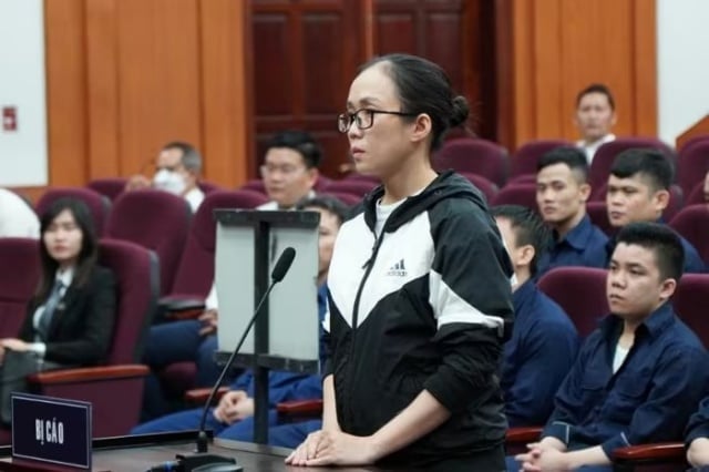 Đối tượng Võ Thị Thanh Mai, vợ của CEO địa ốc Alibaba Nguyễn Thái Luyện chi 80 triệu 'chạy' bệnh án tâm thần. Ảnh: Tiền Phong.