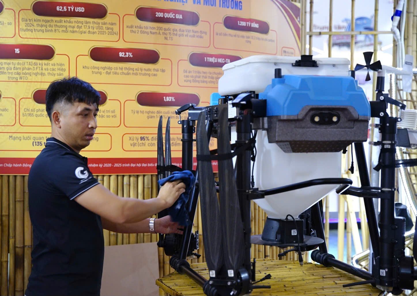 Những thành tựu khoa học công nghệ gắn với các lĩnh vực sẽ được trưng bày tại Triển lãm. Ảnh: Linh Linh.