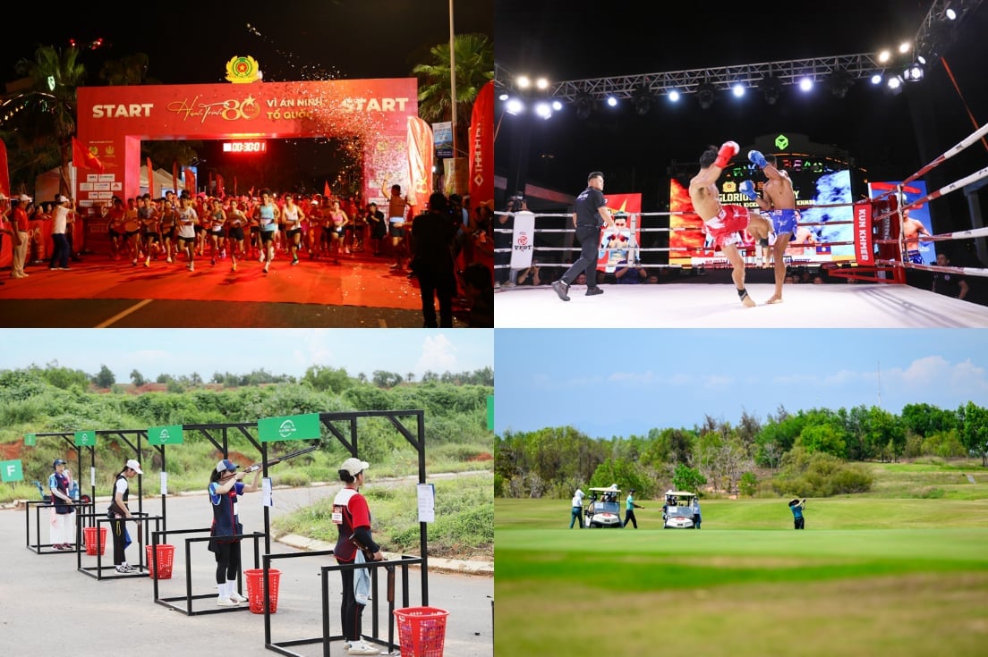 Sports Festival 2025 thu hút hàng ngàn vận động viên trong và ngoài nước cùng những người đam mê thể thao tham dự. Ảnh: Hà Vương.