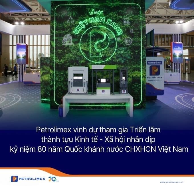 Petrolimex vì một Việt Nam xanh. Ảnh: Petrolimex.