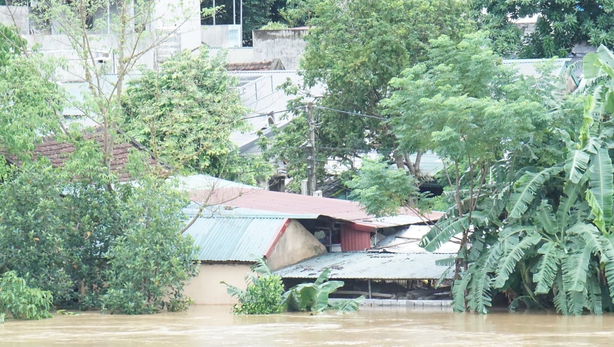 Trong đó đáng lưu ý là 62 ngôi nhà của 62 hộ dân ở thôn Cửa Hà (xã Cẩm Thủy) bị ngập sâu trong nước từ 1-2 m. Trong đó đáng lưu ý là 62 ngôi nhà của 62 hộ dân ở thôn Cửa Hà (xã Cẩm Thủy) bị ngập sâu trong nước từ 1-2 m.
