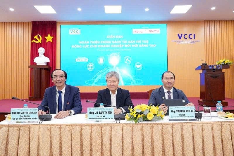 Theo ông Võ Tân Thành – Phó Chủ tịch VCCI, hành lang pháp lý về sở hữu trí tuệ tại Việt Nam vẫn tồn tại nhiều 'lỗ hổng sinh tử'. Ảnh: Thục Vy.