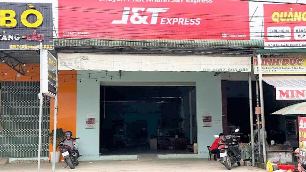 Công ty J&T chi nhánh xã Bảo Lâm 3 nơi nhóm đối tượng làm hồ sơ giả xin việc nhằm lừa đảo, chiếm đoạt tài sản. Ảnh: laodong.vn.