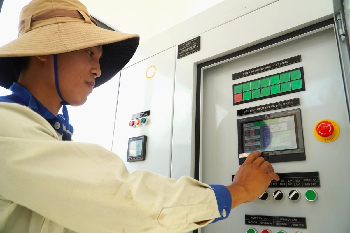 Đầu tư công trình thủy lợi cần đi kèm với phát huy hiệu quả quản lý, vận hành. Ảnh: Kim Anh.