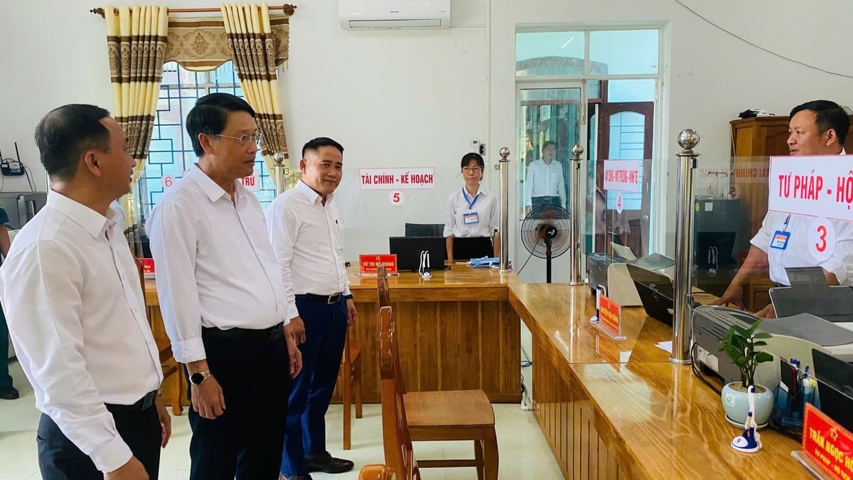 Chính quyền xã Trà Tân đang quyết liệt triển khai các giải pháp hướng đến xây dựng NTM bền vững, thực chất. Ảnh: L.K.