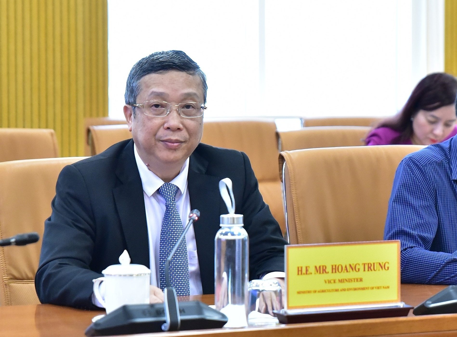 Thứ trưởng Hoàng Trung: 'Đa dạng hóa chế biến cho xuất khẩu, nhưng bất cứ sản phẩm nào cũng phải tuân thủ tiêu chuẩn chất lượng'. Ảnh: Kiều Chi. Thứ trưởng Hoàng Trung: 'Đa dạng hóa chế biến cho xuất khẩu, nhưng bất cứ sản phẩm nào cũng phải tuân thủ tiêu chuẩn chất lượng'. Ảnh: Kiều Chi.