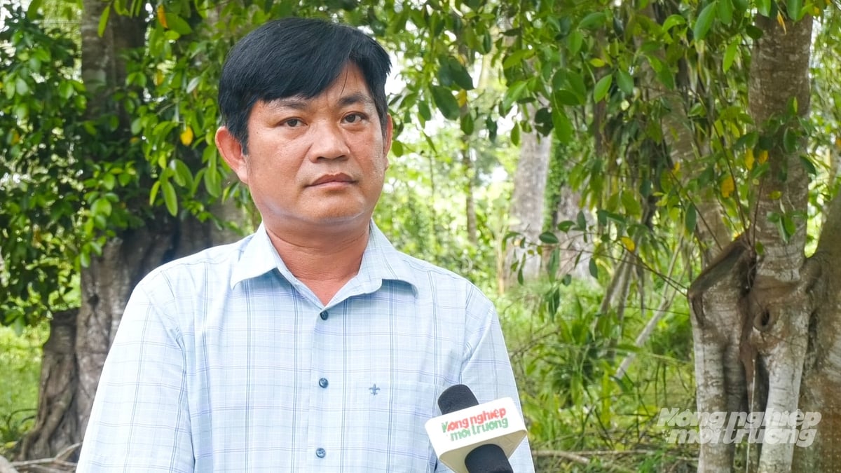 Ông Lê Thanh Sơn, Phó Giám đốc phụ trách Khu bảo tồn thiên nhiên Lung Ngọc Hoàng, TP. Cần Thơ. Ảnh: Văn Vũ. Ông Lê Thanh Sơn, Phó Giám đốc phụ trách Khu bảo tồn thiên nhiên Lung Ngọc Hoàng, TP. Cần Thơ. Ảnh: Văn Vũ.