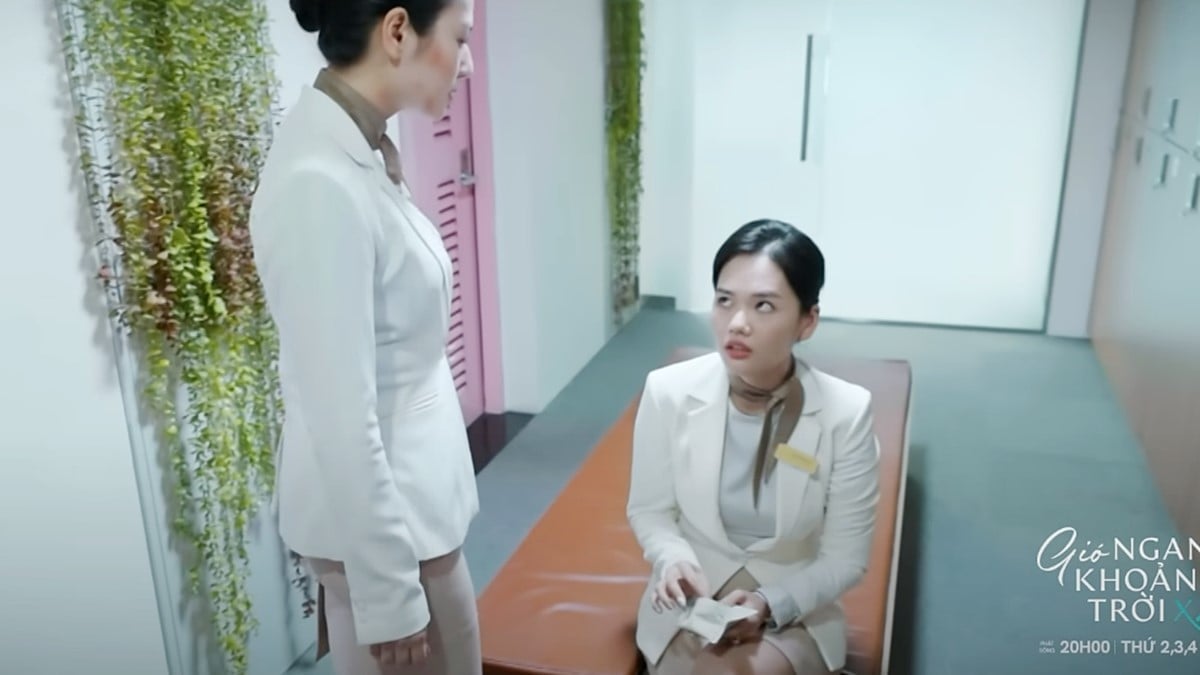 Ngân thẳng thừng vạch trần âm mưu của đồng nghiệp. Ảnh CMH Ngân thẳng thừng vạch trần âm mưu của đồng nghiệp. Ảnh CMH