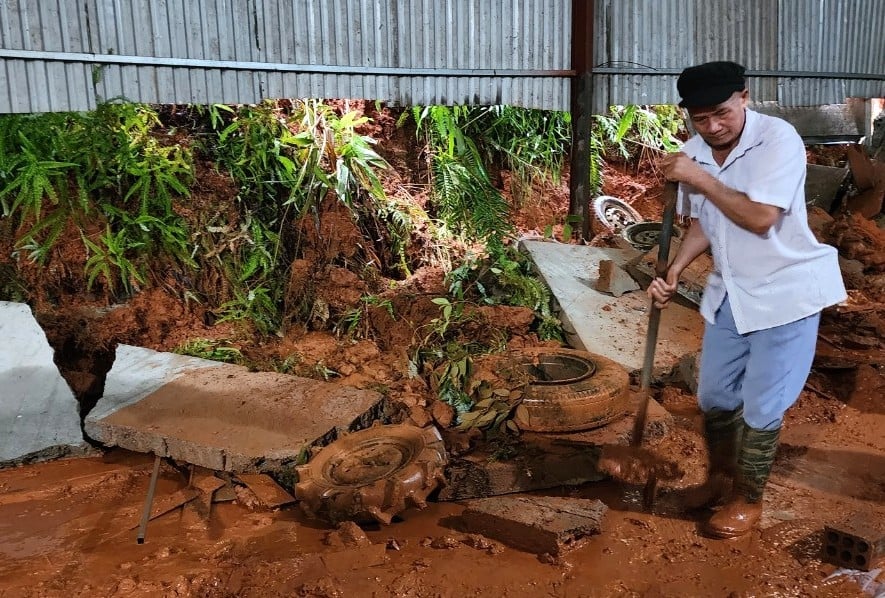 Thiên tai luôn là mối đe dọa lớn, ảnh hưởng đến đời sống sản xuất và sinh hoạt của người dân trên địa bàn tỉnh Tuyên Quang. Ảnh: Đào Thanh. Thiên tai luôn là mối đe dọa lớn, ảnh hưởng đến đời sống sản xuất và sinh hoạt của người dân trên địa bàn tỉnh Tuyên Quang. Ảnh: Đào Thanh.
