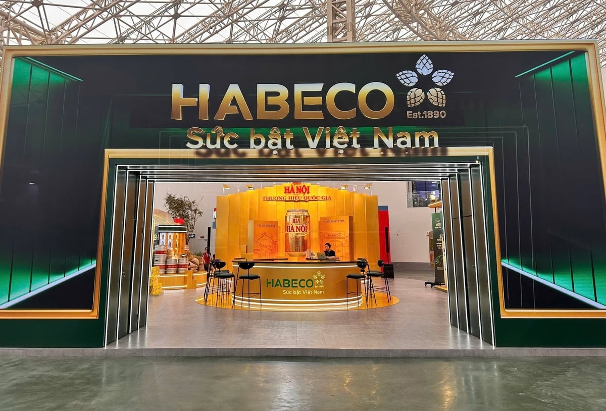 Dấu ấn 'Sức bật Việt Nam'. Ảnh: HABECO.