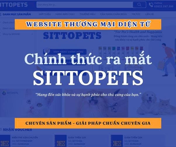 Sittopets.com ra mắt cộng đồng yêu thú cưng, mang đến nền tảng thương mại điện tử hiện đại, sản phẩm chất lượng cao, dịch vụ tiện lợi. Ảnh: Lê Minh Quốc. Sittopets.com ra mắt cộng đồng yêu thú cưng, mang đến nền tảng thương mại điện tử hiện đại, sản phẩm chất lượng cao, dịch vụ tiện lợi. Ảnh: Lê Minh Quốc.