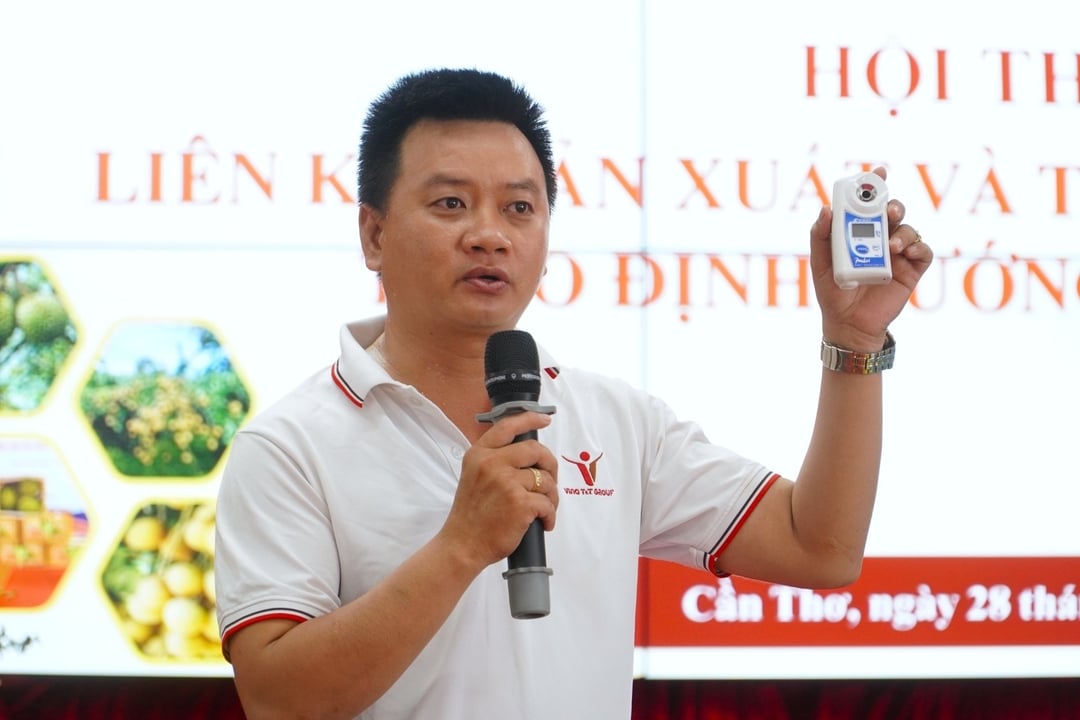 Doanh nghiệp xuất khẩu sẽ kiểm tra độ brix (độ đường) của thanh nhãn đảm bảo trên 14. Doanh nghiệp xuất khẩu sẽ kiểm tra độ brix (độ đường) của thanh nhãn đảm bảo trên 14.