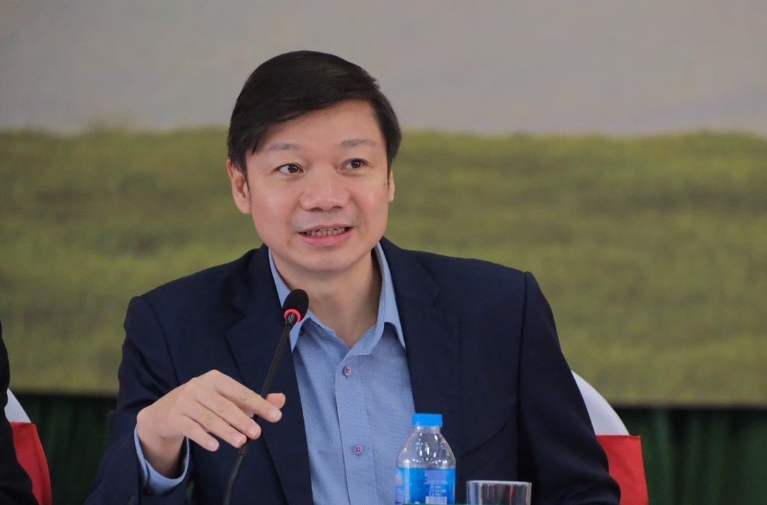 Cục trưởng Trần Quang Bảo: 'Rừng không còn chỉ được nhìn như nguồn lợi khai thác'. Ảnh: Bảo Thắng.