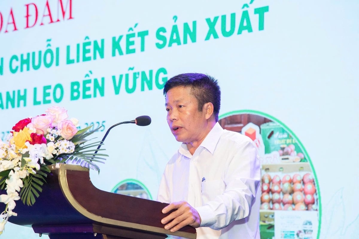 Ông Nguyễn Văn Hà, Phó Giám đốc Sở Nông nghiệp và Môi trường tỉnh Đắk Lắk phát biểu tại tọa đàm. Ảnh: Trần Thọ. Ông Nguyễn Văn Hà, Phó Giám đốc Sở Nông nghiệp và Môi trường tỉnh Đắk Lắk phát biểu tại tọa đàm. Ảnh: Trần Thọ.