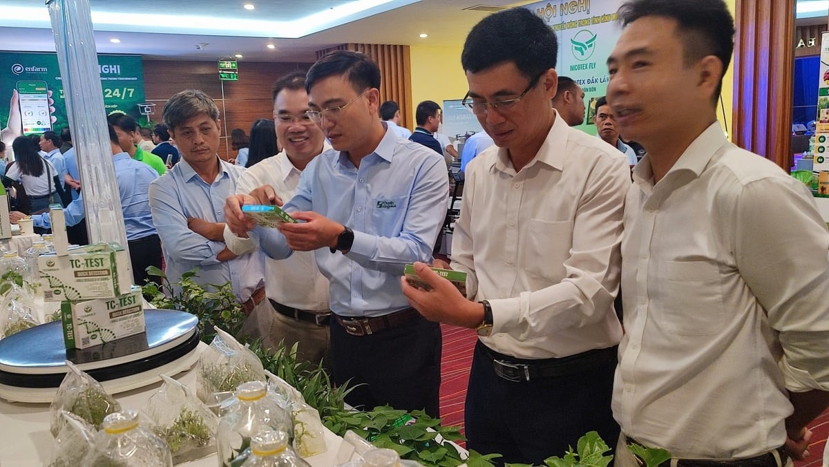 Đại biểu tham quan các gian hàng. Ảnh: Tuấn Trần. Đại biểu tham quan các gian hàng. Ảnh: Tuấn Trần.