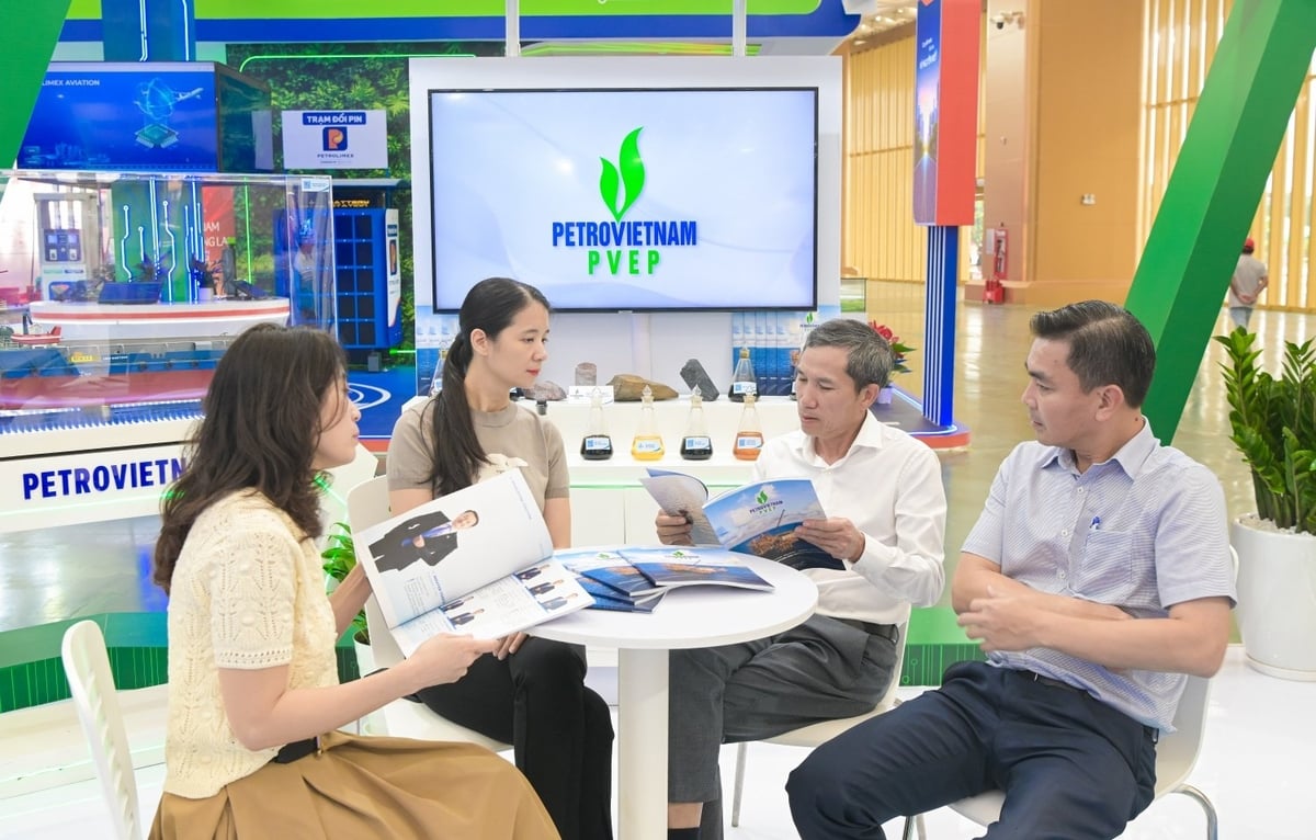 Không gian trưng bày của PVEP. Ảnh: Petrovietnam. Không gian trưng bày của PVEP. Ảnh: Petrovietnam.