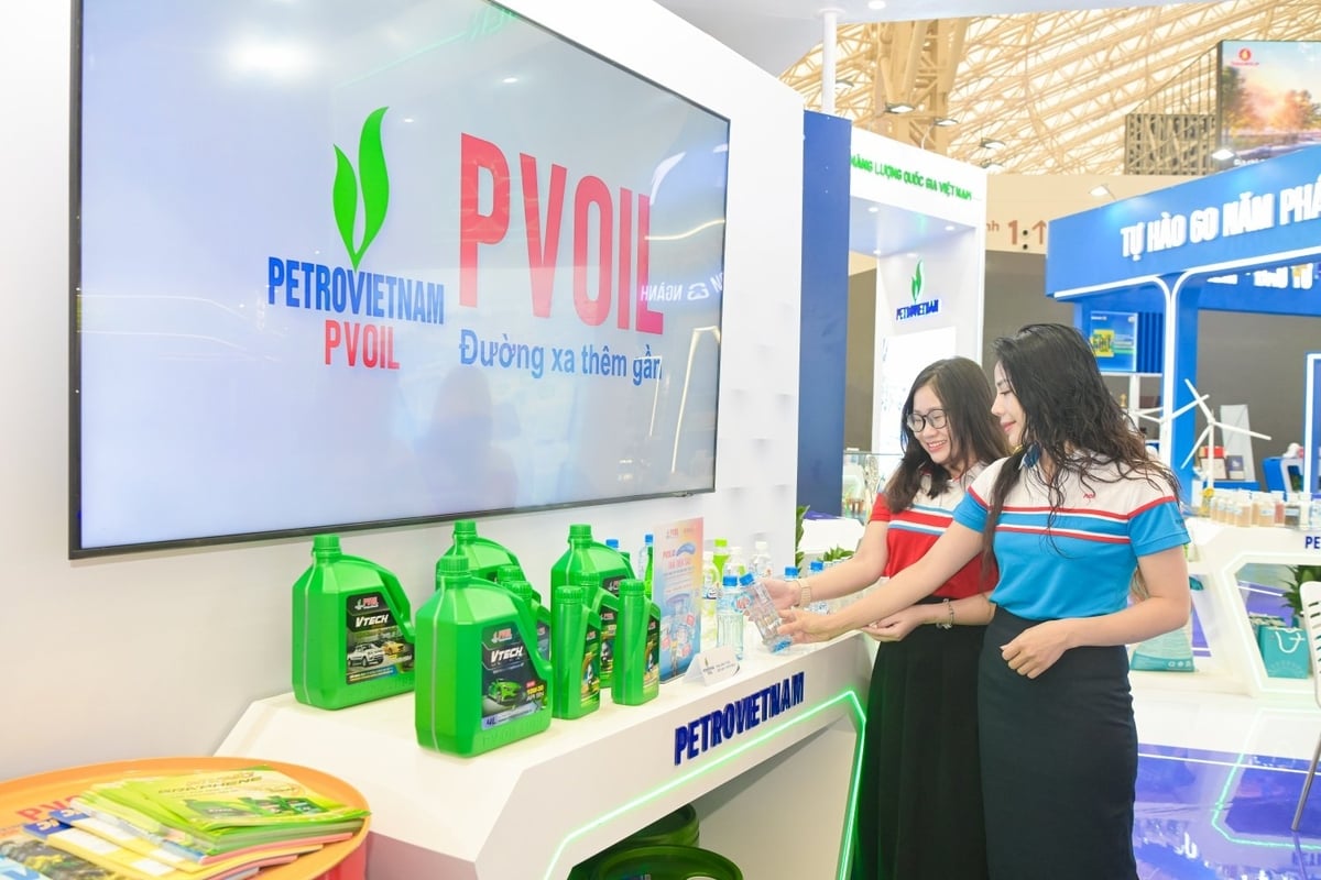 Không gian trưng bày của PVOIL. Ảnh: Petrovietnam Không gian trưng bày của PVOIL. Ảnh: Petrovietnam