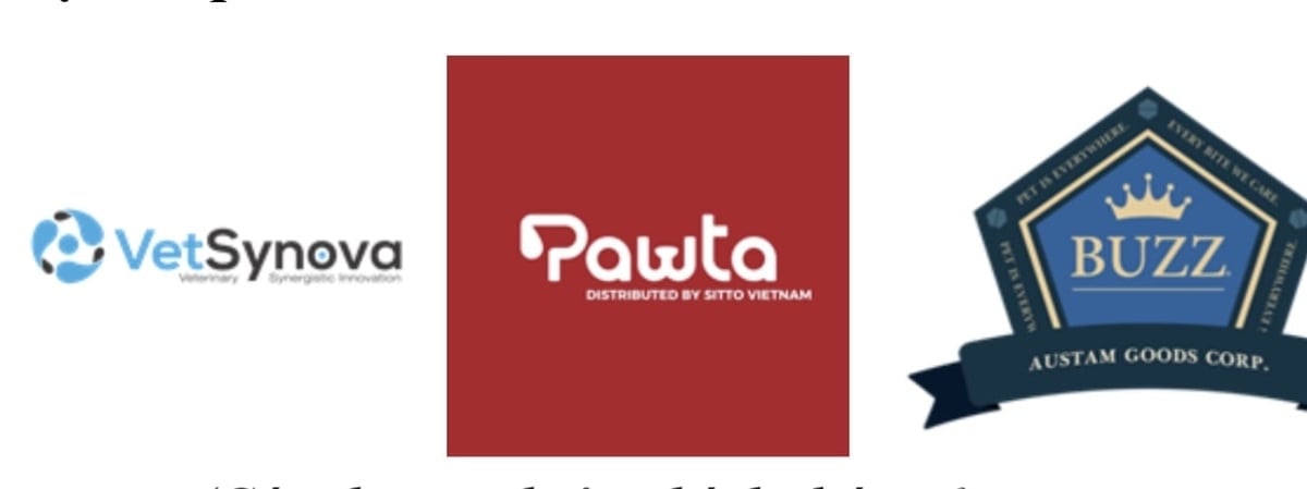Các thương hiệu chính thức của sittopets.com. Ảnh: Lê Minh Quốc. Các thương hiệu chính thức của sittopets.com. Ảnh: Lê Minh Quốc.