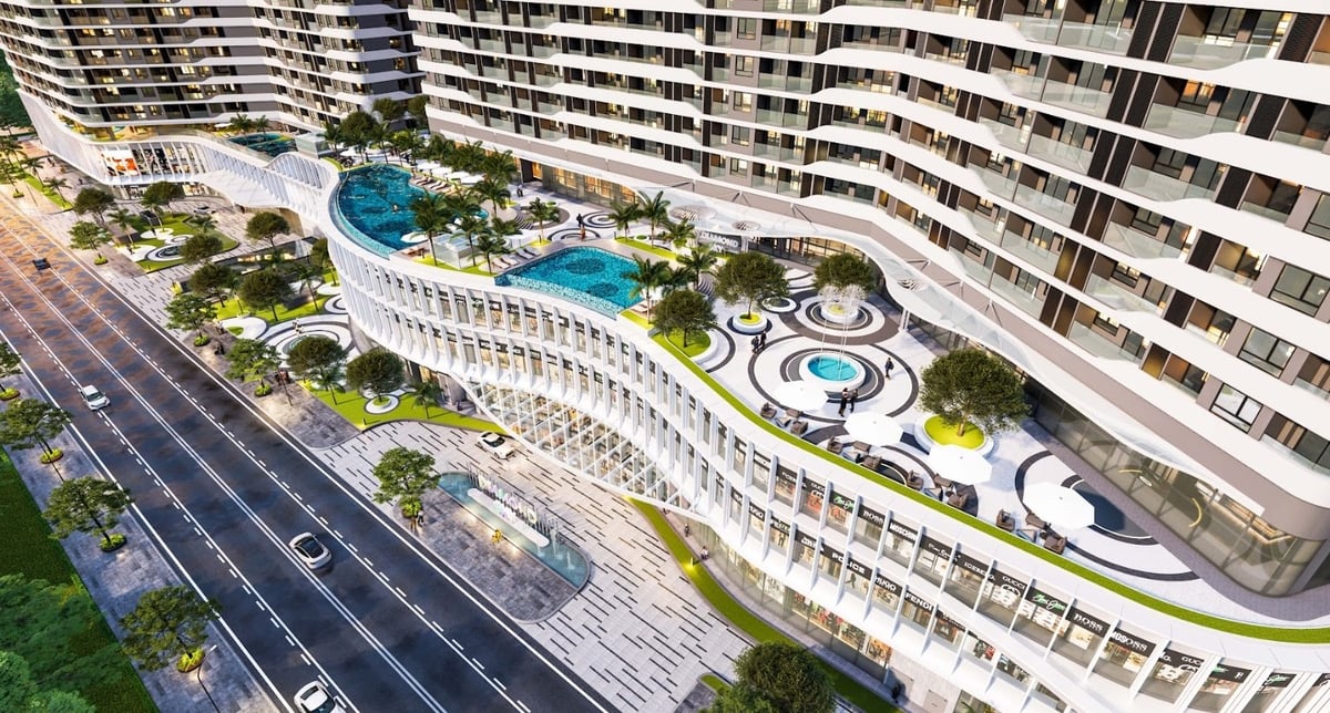 Hồ bơi vô cực tại Diamond Sky mang đến những phúc giây thư giãn. Ảnh: Ngọc An. Hồ bơi vô cực tại Diamond Sky mang đến những phúc giây thư giãn. Ảnh: Ngọc An.