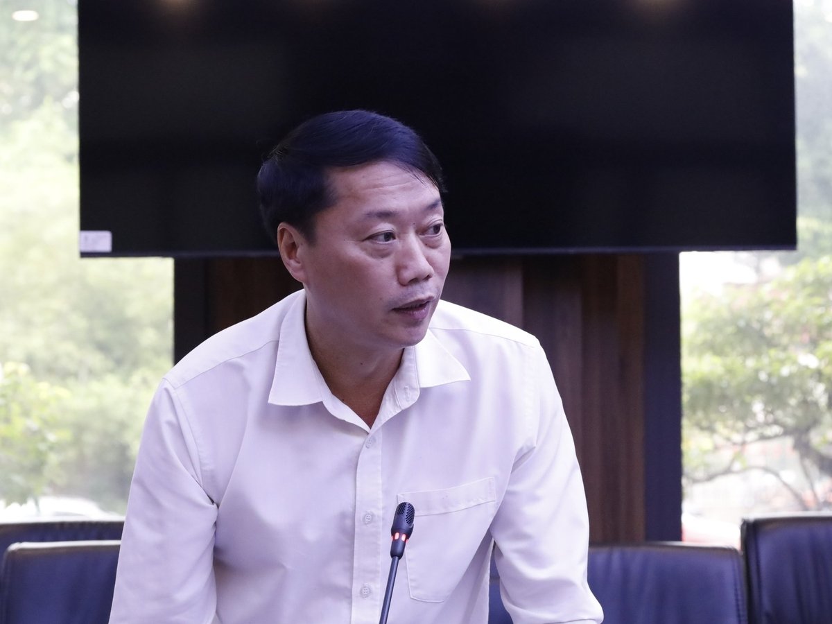 Phó Tổng Biên tập Báo Nông nghiệp và Môi trường Lê Trọng Đảm khẳng định việc tích hợp hai chương trình là quan điểm đúng đắn. Ảnh: Hoàng Hiền.