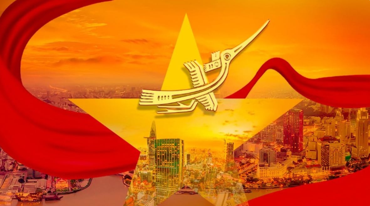 Giương cao ngọn cờ độc lập dân tộc và chủ nghĩa xã hội, tiếp tục đẩy mạnh toàn diện, đồng bộ công cuộc đổi mới, đưa đất nước vững vàng tiến vào kỷ nguyên mới. Ảnh: Báo Nhân dân.