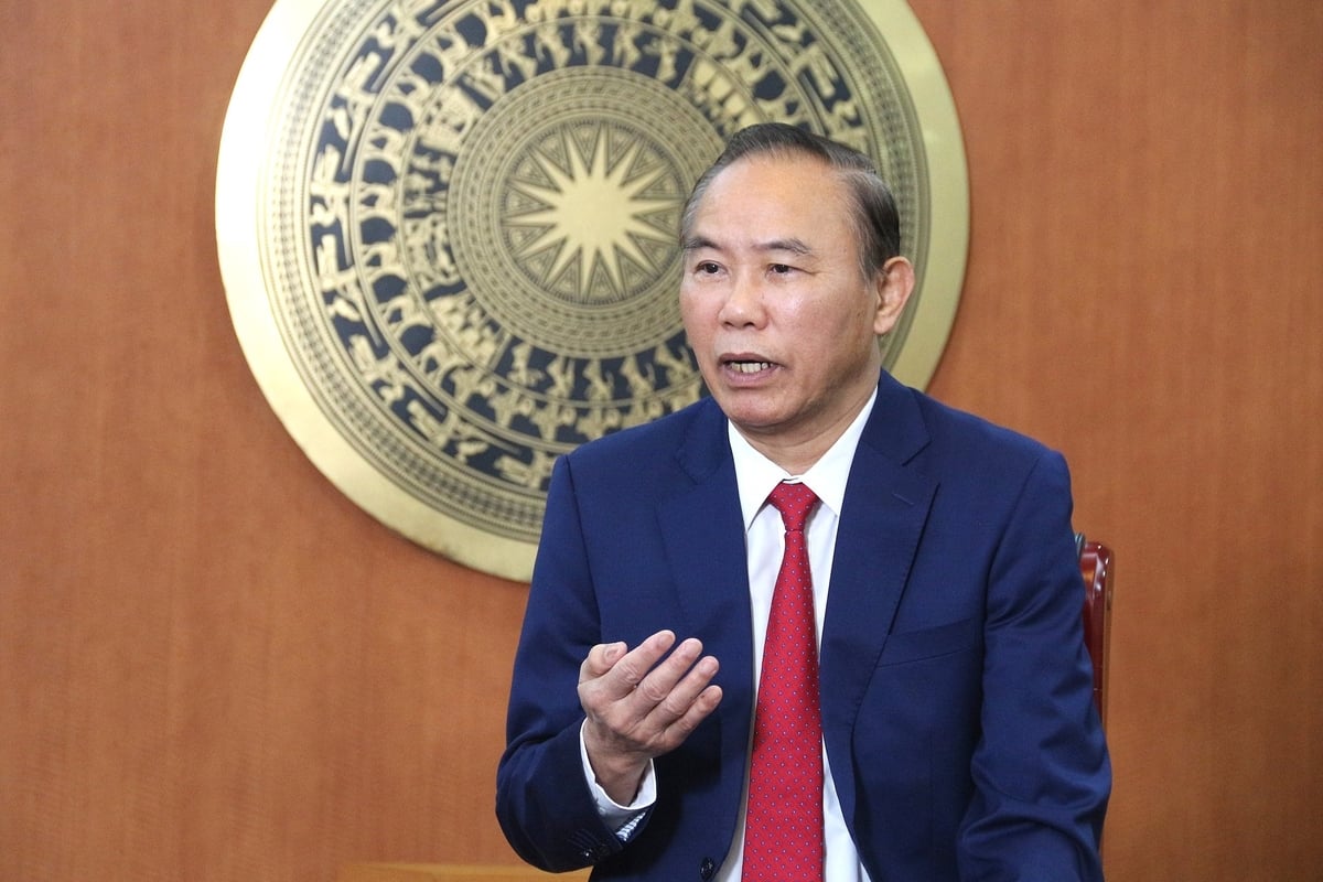Theo Thứ trưởng Phùng Đức Tiến, khoa học công nghệ từ lâu đã được khẳng định là yếu tố quyết định vị thế của quốc gia. Ảnh: Phạm Hiếu.