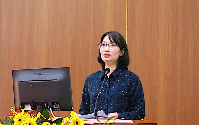 Phó Chủ tịch UBND TP.HCM Trần Thị Diệu Thúy. Ảnh: Nguyễn Tiến.