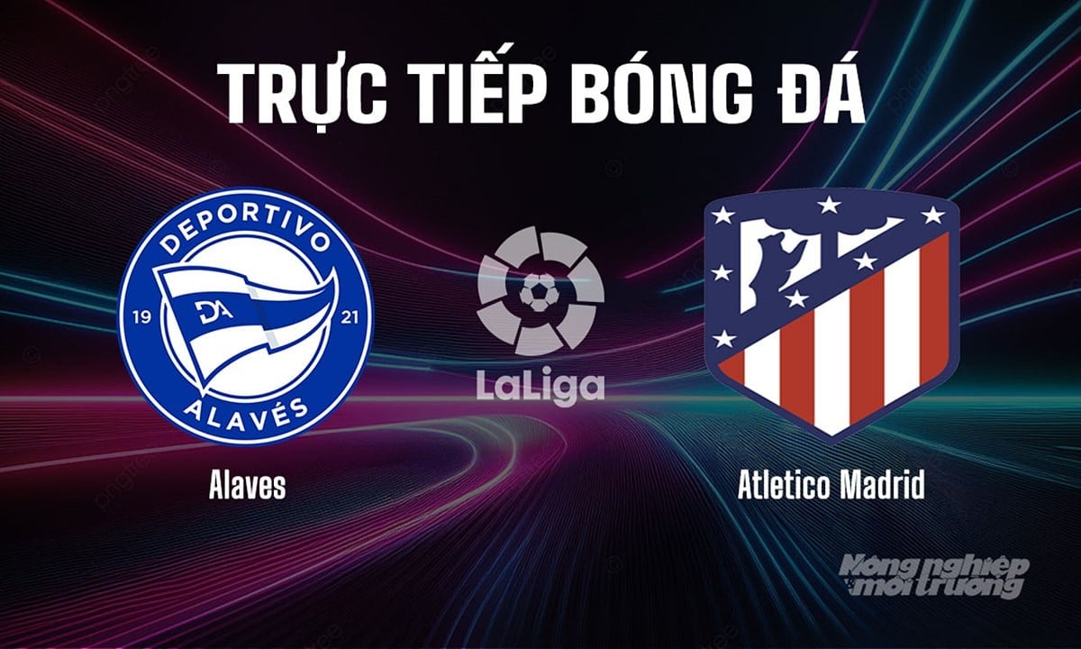 Trực tiếp bóng đá La Liga 2025/26 giữa Alaves vs Atletico Madrid hôm nay 30/8/2025 Trực tiếp bóng đá La Liga 2025/26 giữa Alaves vs Atletico Madrid hôm nay 30/8/2025