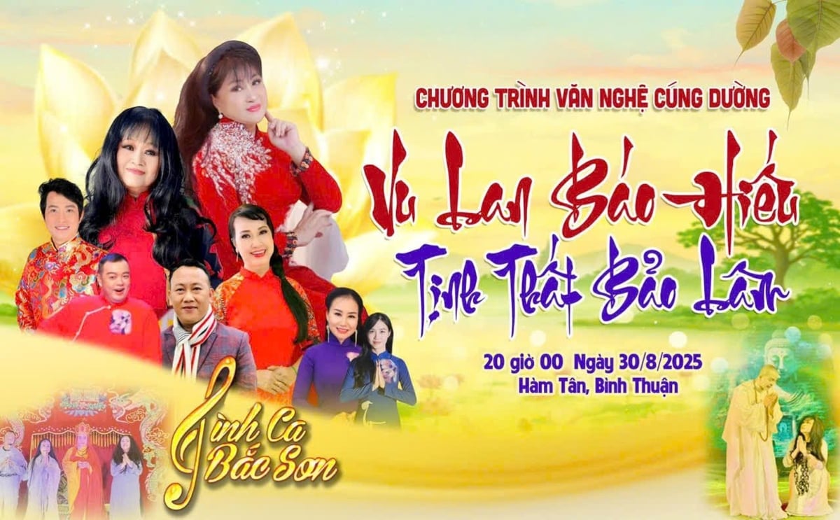 Chương trình văn nghệ Vu Lan Báo Hiếu. Ảnh: TCBS. Chương trình văn nghệ Vu Lan Báo Hiếu. Ảnh: TCBS.
