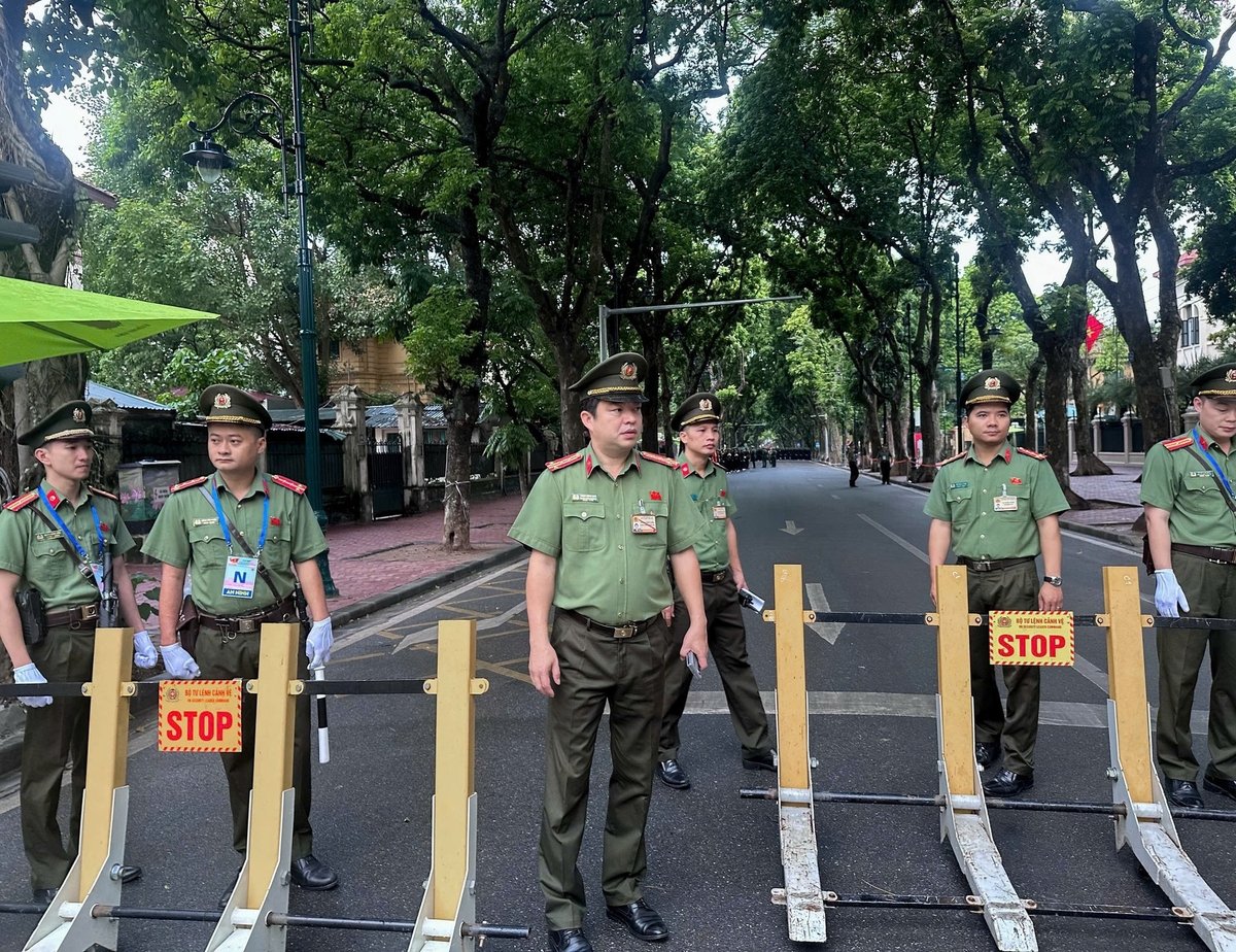 Trung đoàn 600 triển khai phương án, bố trí lực lượng bảo vệ tại khu vực diễn ra Lễ kỷ niệm. Ảnh: Trung đoàn 600. Trung đoàn 600 triển khai phương án, bố trí lực lượng bảo vệ tại khu vực diễn ra Lễ kỷ niệm. Ảnh: Trung đoàn 600.